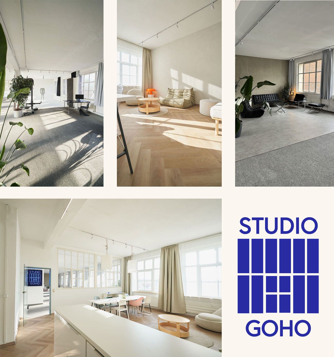 Das helle STUDIO GOHO in Nürnberg-Gostenhof